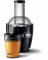 Соковитискач Philips Viva Collection відцентрований 800Вт, чаша-2л, жмих-1.2л, жолоб на ціле яблуко, пластик, чорний