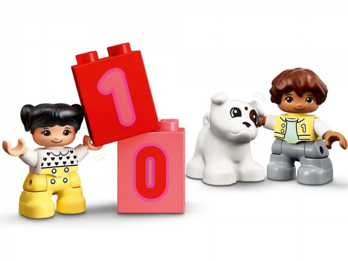 Конструктор LEGO DUPLO Потяг із цифрами – вчимося рахувати