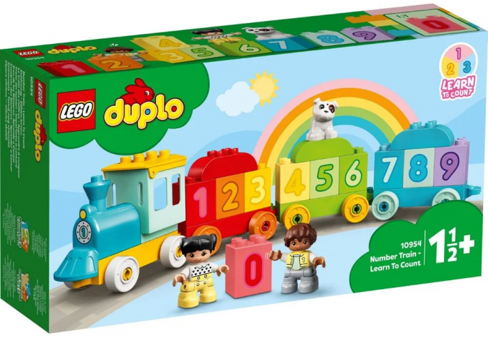 Конструктор LEGO DUPLO Потяг із цифрами – вчимося рахувати