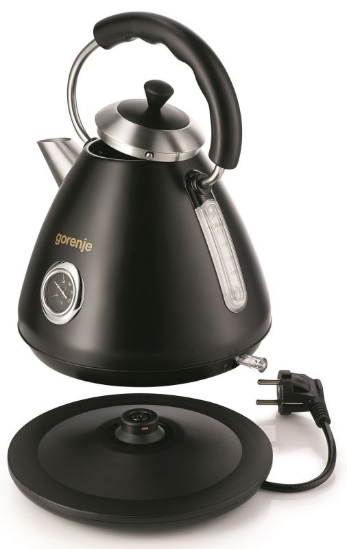 Електрочайник Gorenje 1.7л, пластик, чорний