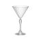Набір келихів для мартіні Bormioli Rocco America '20s, 245мл, h180мм, 6шт, скло, прозорий