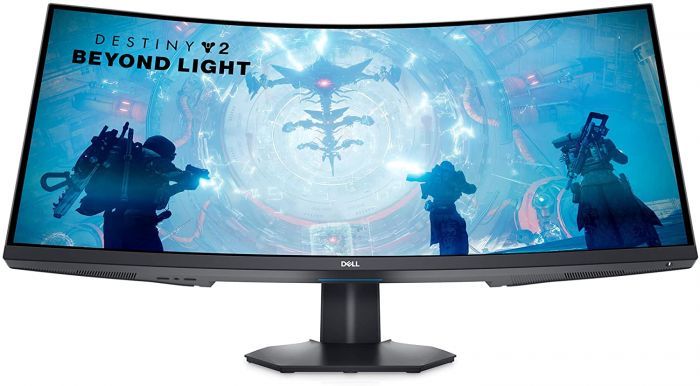 Монітор DELL 34" S3422DWG 2xHDMI, DP, USB, Audio, VA, 3440x1440, 21:9, 144Hz, 1ms, CURVED, FreeSync, HDR400