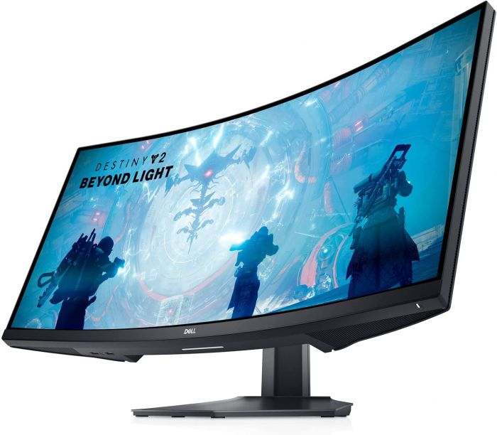 Монітор DELL 34" S3422DWG 2xHDMI, DP, USB, Audio, VA, 3440x1440, 21:9, 144Hz, 1ms, CURVED, FreeSync, HDR400