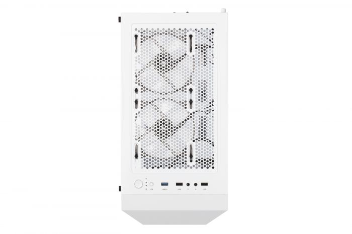 Корпус 2E GAMING Turbo G2057W без БЖ 2xUSB3.0, 1xUSB2.0, 1x200мм ARGB, 3x120мм ARGB, VGA 345мм, LCS ready, HUB, TG Side Panel, ATX, білий