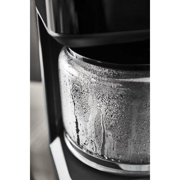 Кавоварка Tefal крапельна Smart&light 1.25л, мелена, таймер включення, годинник, чорний