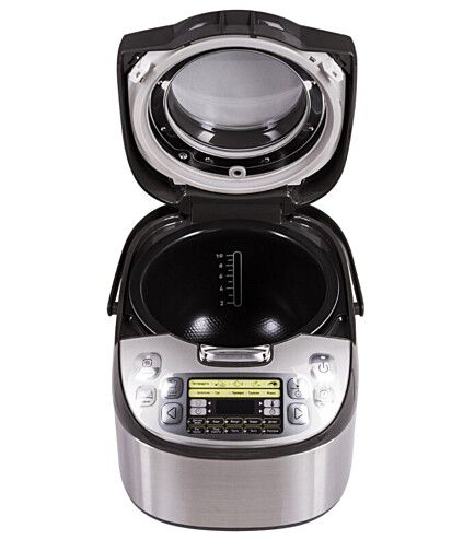 Мультиварка Tefal Fuzzy Logic, 750Вт, чаша-5л, електронне керув., пластик, сірий