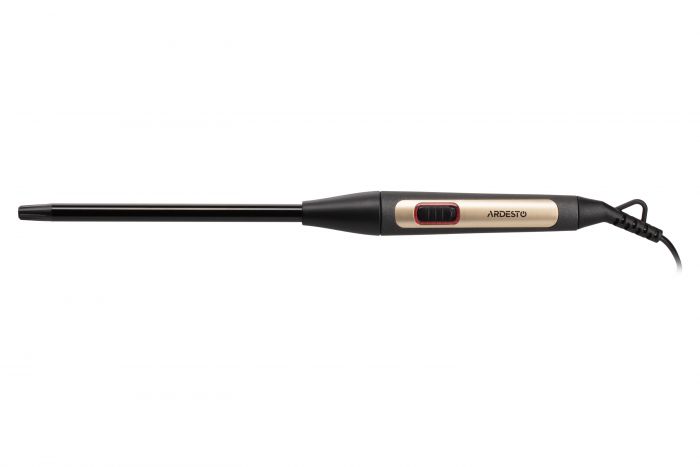 Плойка Ardesto HC-726G, 35Вт, D -13mm, >200С, для афрокудрів, кераміка, чорний