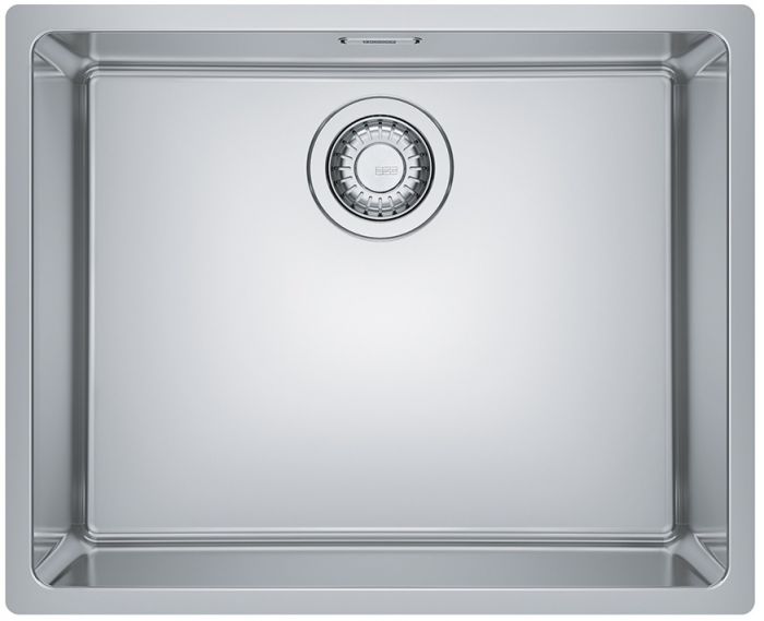 Мийка кухонна Franke Maris, нерж.сталь, прямокутник, без крила, 540х440х180мм, чаша - 1, врізна, MRX 110-50, нерж  матова