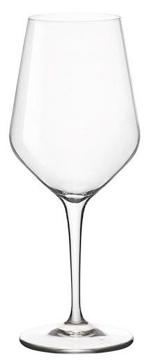 Набір келихів для вина Bormioli Rocco Electra Medium, 440мл, h216мм, 6шт, скло, прозорий