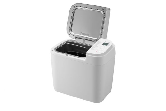 Хлібопічка Panasonic 550Вт, програм-21, макс.вага -1.25кг, форма-прямокутник, пластик, білий