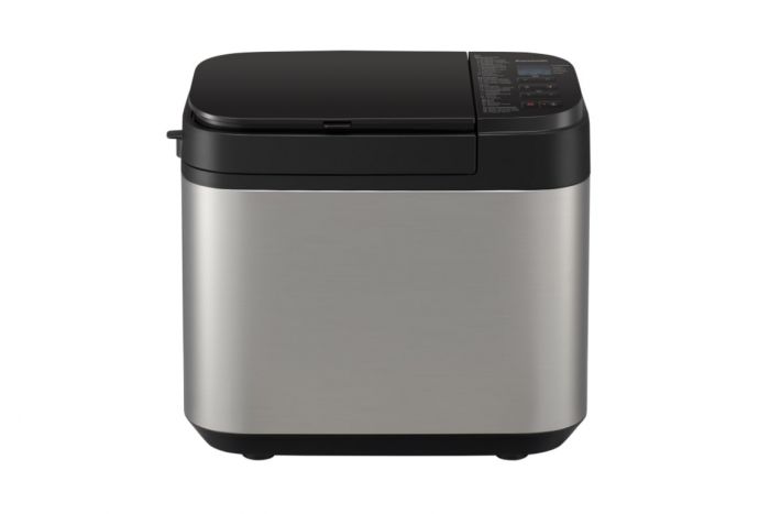 Хлібопічка Panasonic 550Вт, програм-30, макс.ваг -1.25кг, форма-прямокутник, метал, чорний