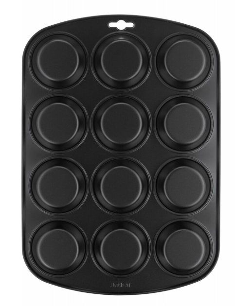 Форма для випікання мафінів Tefal Easybake baking, на 12шт, 38х27х3 см, вуглецева сталь
