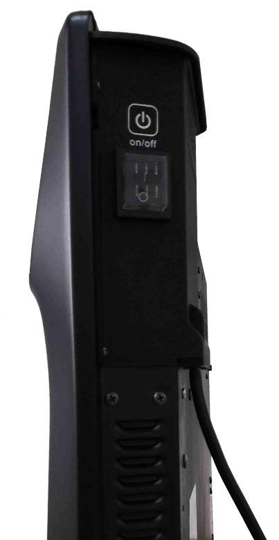 Конвектор електричний Cooper&Hunter Domestic Black CH-1500ED 1500 Вт, 20 м2, IP24, ел. керування, чорний