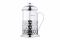 Френч-прес Ardesto Gemini Fasano, 1000мл, боросилікатне скло, нержавіюча сталь, прозорий
