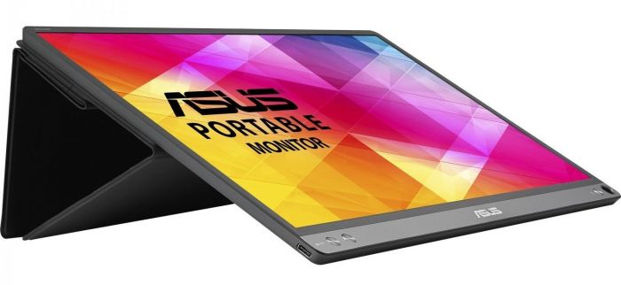Монітор портативний Asus 15.6" ZenScreen GO MB16AHP mHDMI, USB-C, MM, IPS, 7800mAh, Cover