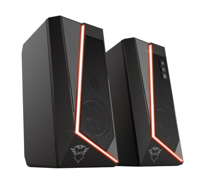 Акустична система Trust GXT 609 Zoxa 2.0, USB/AUX, RGB, чорний