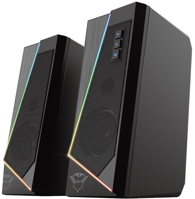 Акустична система Trust GXT 609 Zoxa 2.0, USB/AUX, RGB, чорний