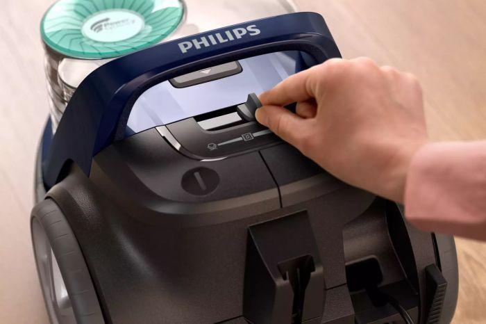 Пилосос Philips контейнерний 5000 Series, 900Вт, конт пил -1,5л, НЕРА, чорний