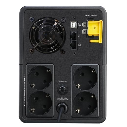 Джерело безперебійного живлення APC Back-UPS 2200VA/1200W, USB, 4xSchuko