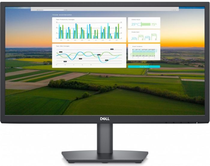 Монітор DELL 21.5" E2222H D-Sub, DP, VA