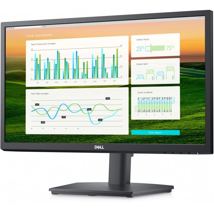 Монітор DELL 21.5" E2222H D-Sub, DP, VA