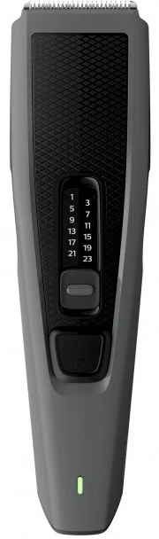Машинка для стриження  Philips Series 3000, акум., роторний мотор, насадок-2, сталь, чорно-сірий