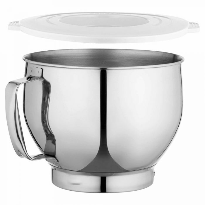 Кухонна машина Sencor 1200Вт, чаша-метал, корпус-пластик, насадок-19, коричнево-білий