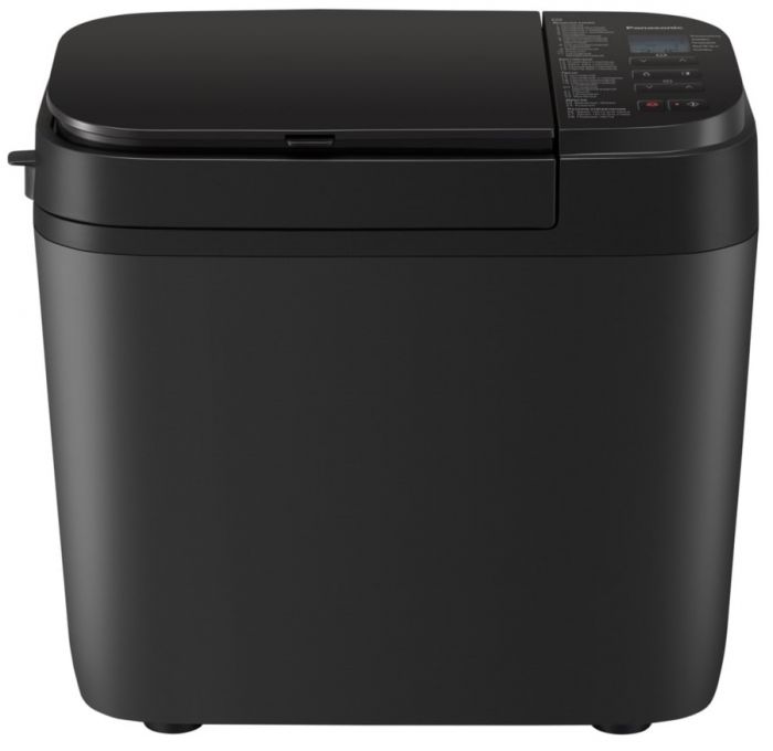 Хлібопічка Panasonic 550Вт, програм-28, макс.вага -1.25кг, форма-прямокутник, пластик, чорний