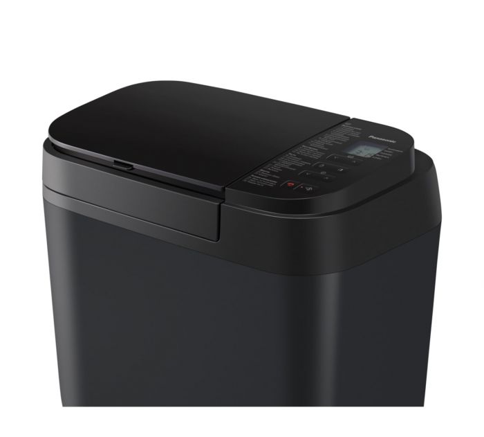 Хлібопічка Panasonic 550Вт, програм-28, макс.вага -1.25кг, форма-прямокутник, пластик, чорний