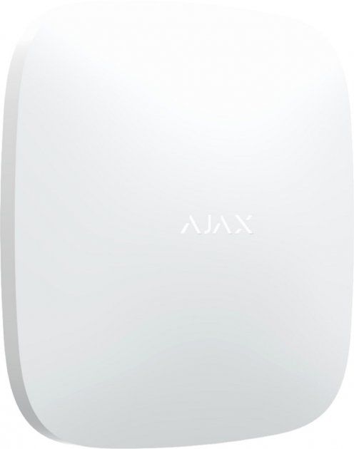 Інтелектуальна охоронна централь Ajax Hub 2 Plus, gsm, ethernet, wi-fi, jeweller, бездротова, білий