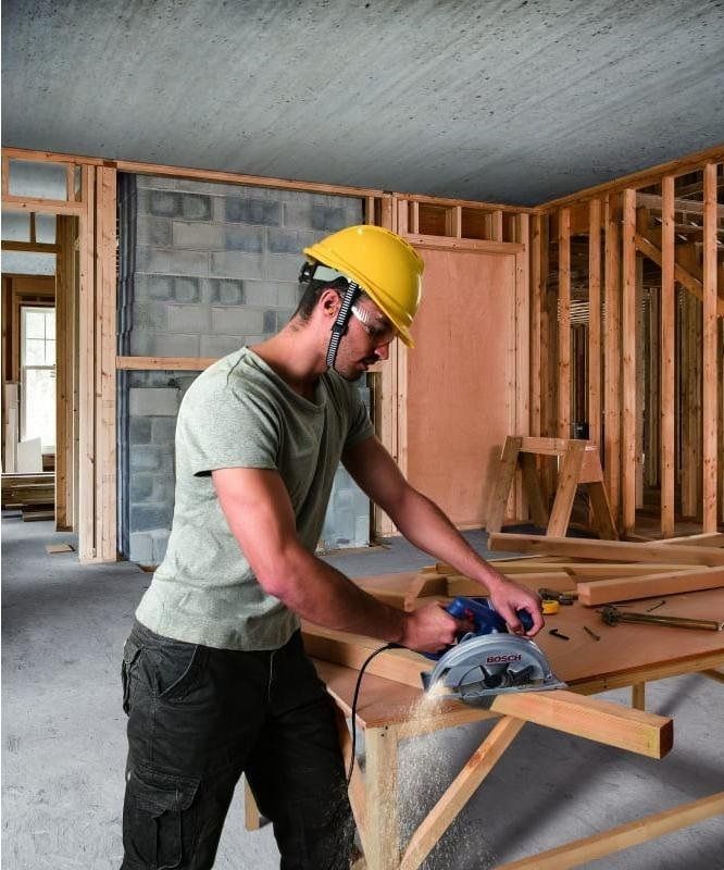 Пила дискова Bosch GKS 140 1400Вт 184мм 3.7кг 20мм + пиляльний диск Eco for wood