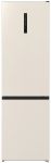 Холодильник з нижн. мороз. камерою Gorenje NRK6202AC4, 200х60х60см, 2 двері, 235( 96)л, А+, NoFrost+ , AdaptTech, Зона св-ті, LED Диспл зовнішній, ,бежевий