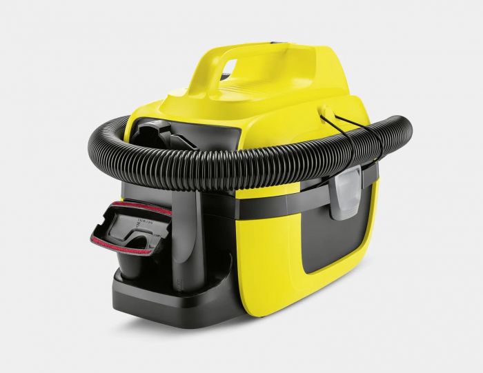 Пилосос професійний Karcher WD 1 Compact Battery, 18В, контейнер 7л, 3.14кг, без АКБ та ЗП