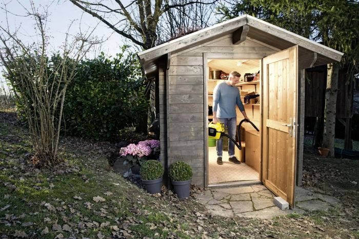 Пилосос професійний Karcher WD 1 Compact Battery, 18В, контейнер 7л, 3.14кг, без АКБ та ЗП