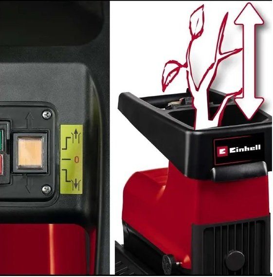 Подрібнювач садовий Einhell GC-RS 60 CB 2800Вт 45мм бак 60л ніж