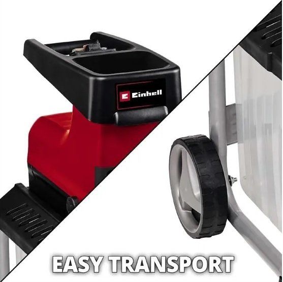 Подрібнювач садовий Einhell GC-RS 60 CB 2800Вт 45мм бак 60л ніж