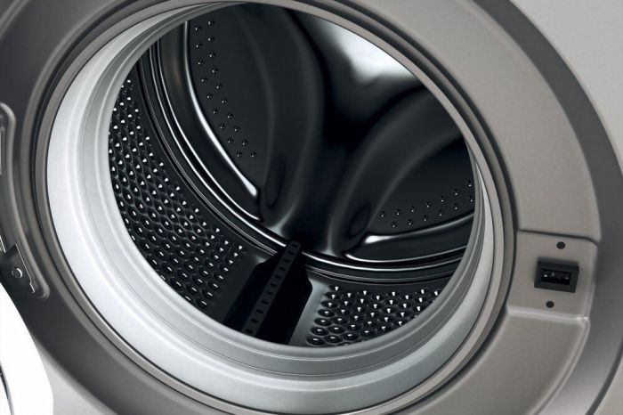 Пральна машина Indesit фронтальна, 7кг, 1200, A+++, 54см, дисплей, cріблястий