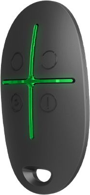 Комплект охоронної сигналізації Ajax StarterKit Cam Plus, hub 2 plus, motioncam, doorprotect, spacecontrol, jeweller, бездротовий, чорний (20504.66.BL1)
