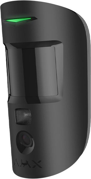 Комплект охоронної сигналізації Ajax StarterKit Cam Plus, hub 2 plus, motioncam, doorprotect, spacecontrol, jeweller, бездротовий, чорний (20504.66.BL1)