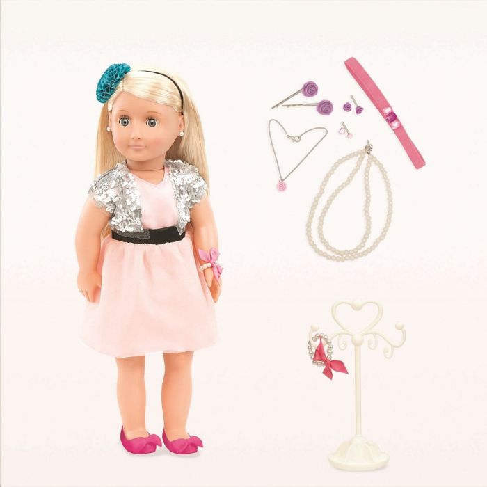 Лялька Our Generation Аня з прикрасами 46см