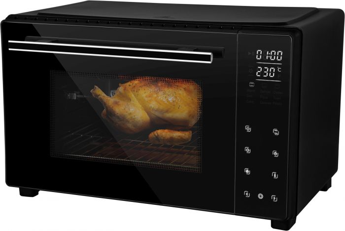Піч електрична Sencor SEO, 35л, 1700 Вт, сенсорне., 30–230 °C, гриль, чорна