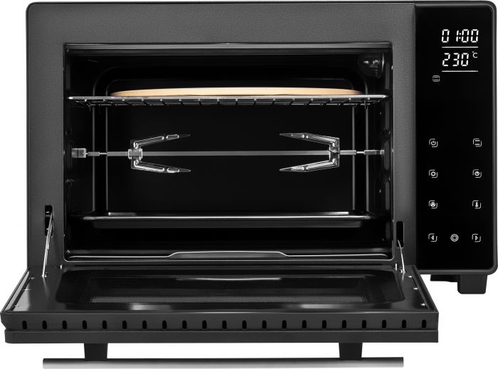 Піч електрична Sencor SEO, 35л, 1700 Вт, сенсорне., 30–230 °C, гриль, чорна