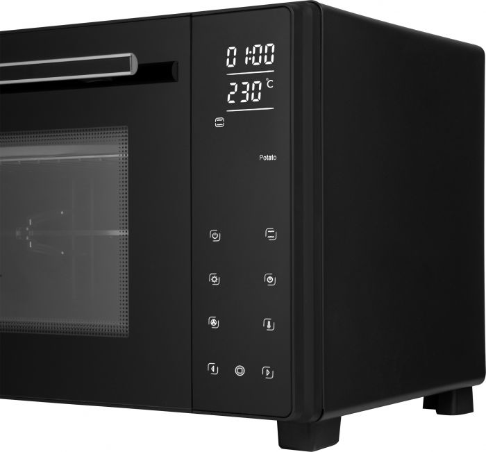 Піч електрична Sencor SEO, 35л, 1700 Вт, сенсорне., 30–230 °C, гриль, чорна