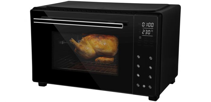 Піч електрична Sencor SEO, 35л, 1700 Вт, сенсорне., 30–230 °C, гриль, чорна