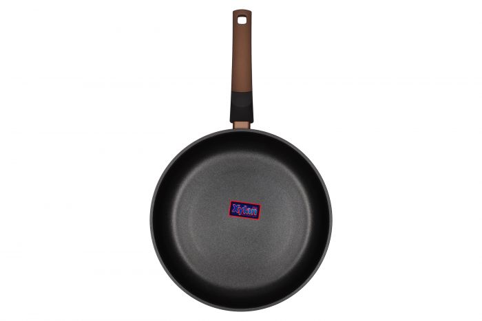 Сковорода Ardesto Gemini Foggia, 28см, алюміній, коричневий