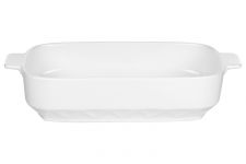 Форма для запікання Ardesto Gemini, 29.5х17х6.5см, порцеляна, прямокутна, білий