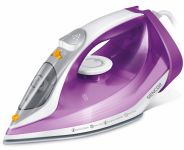 Праска Sencor, 2400Вт, 260мл, паровий удар -120гр, постійна пара - 30гр, Anti-calc, керам. підошва, фіолетовий