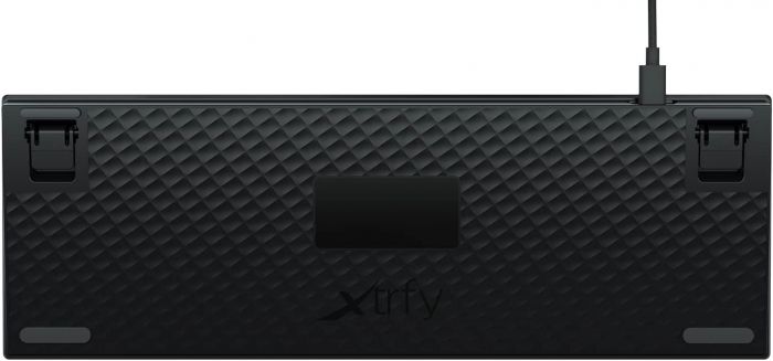 Клавіатура механічна Xtrfy K5 68Key, Kailh Red, USB-A, EN/UA, Hot-swap, RGB, Чорний