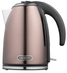Електрочайник Ardesto 1.7л, Strix, метал, бронзовий глянець