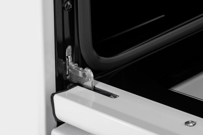 Плита ARDESTO комбі, 52л, 50x60см, чавун, підсвічування, форсунки LPG (підключення газового балона), білий